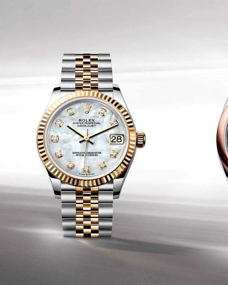 Marque de montres de luxe d'occasion Rolex