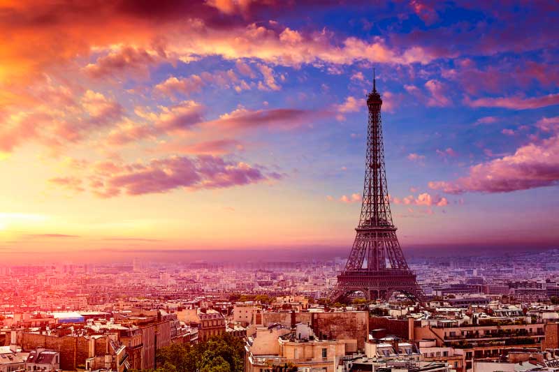 Top 5 des destinations de vacances en France : Paris