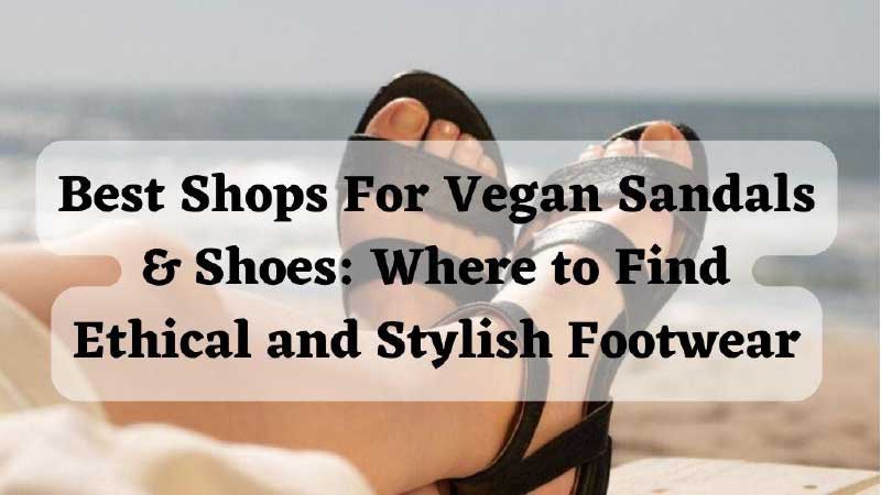 Meilleurs magasins de sandales et chaussures végétaliennes