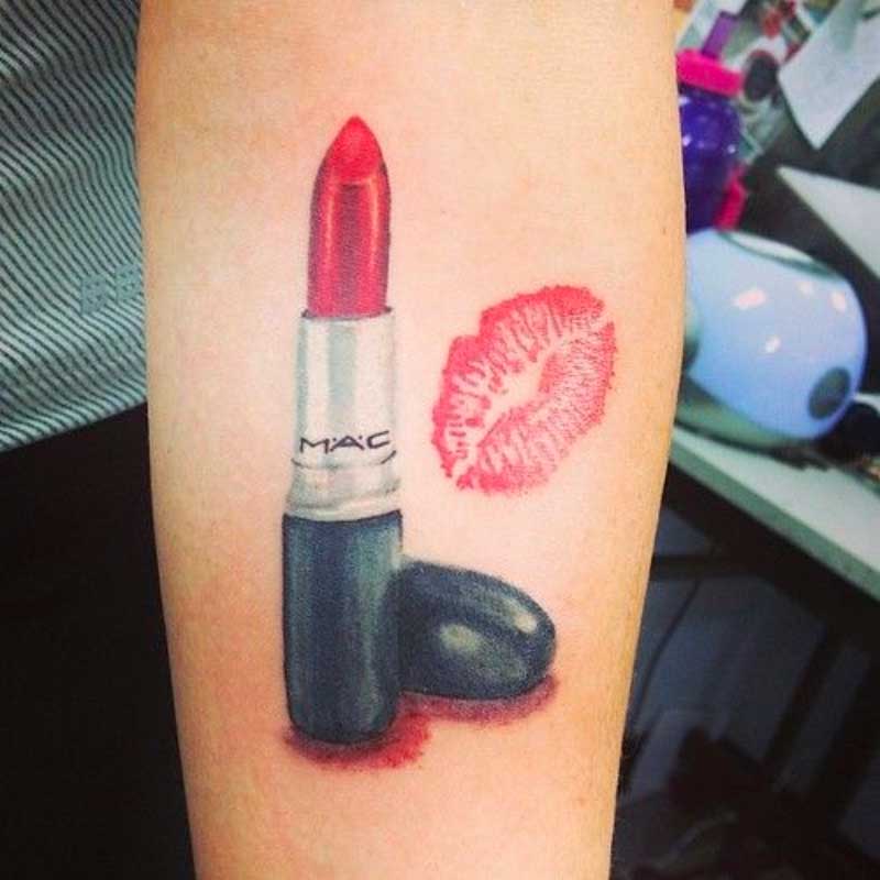Maquillage Tatouage Mac Rouge à Lèvres