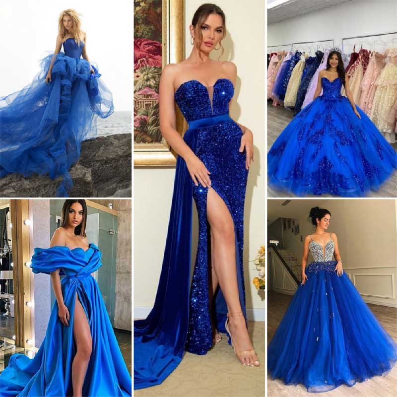 Où acheter une robe de bal bleu roi parfaite ?