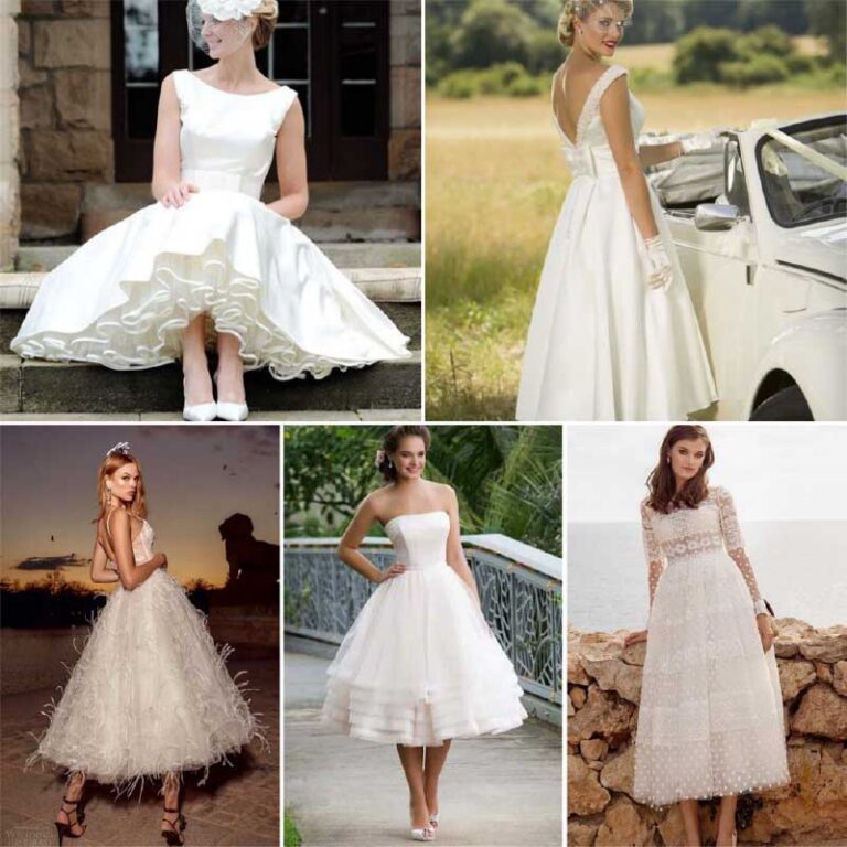 6 choses à savoir sur les robes de mariée longueur thé