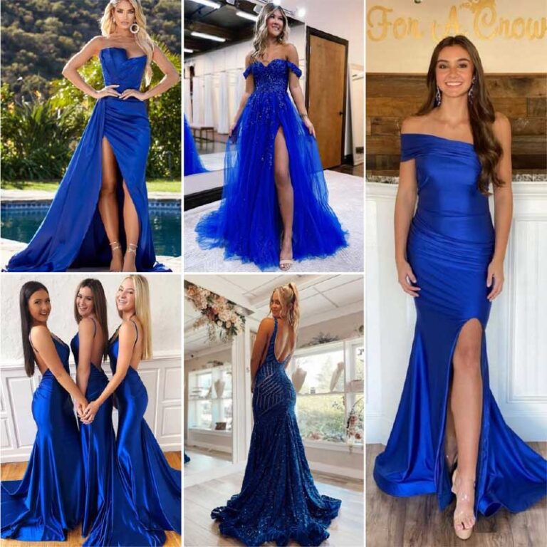 9 avantages de choisir une robe de bal bleu royal
