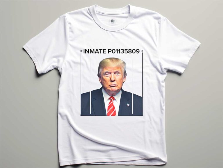 Pourquoi le t-shirt Trump Mugshot fait des vagues dans le streetwear ?