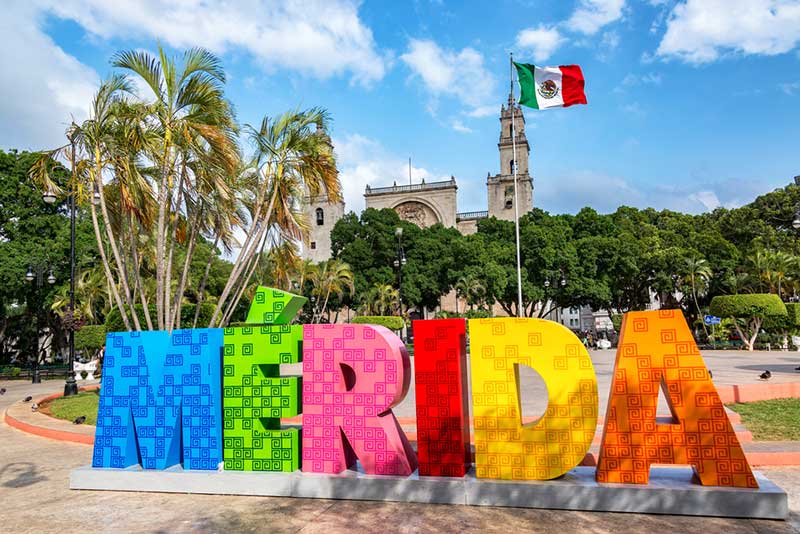 Destinations pour voyager avec un budget limité : Mérida, Mexique