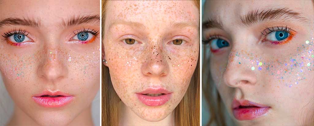 The Glitter Freckles Trend Is the Grown-Up Way to Cover Your Face in Sparkles