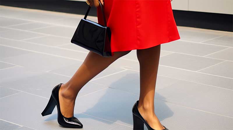 Quelles chaussures compléteront votre mini-jupe sans paraître bon marché ?