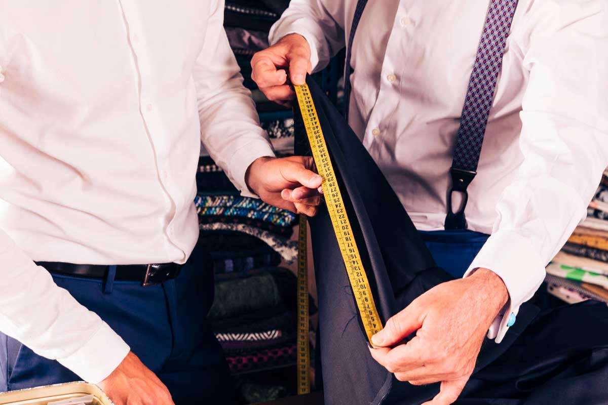 Tailoring And Measurements Of A Custom Suit