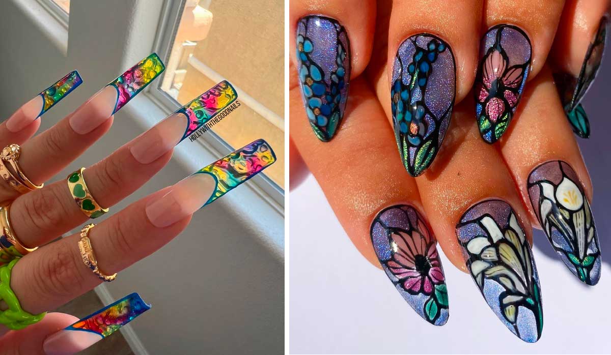 Glass Nails Are The Trend That Will Shatter All Your Expectations