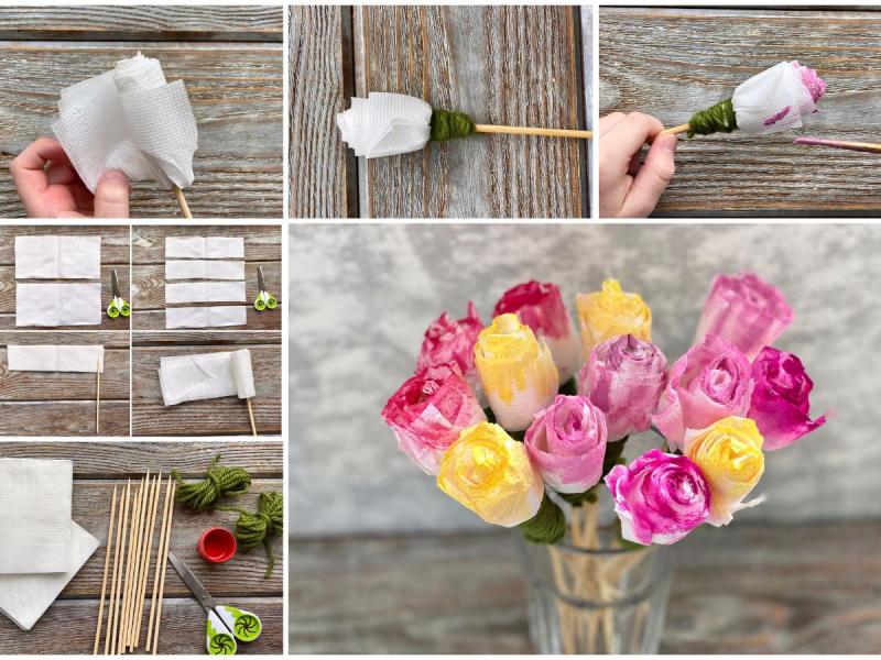 comment faire des roses en papier
