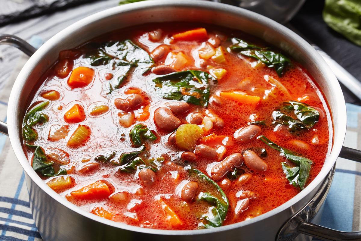 Recettes diététiques Plantstrong : Soupe riche aux tomates