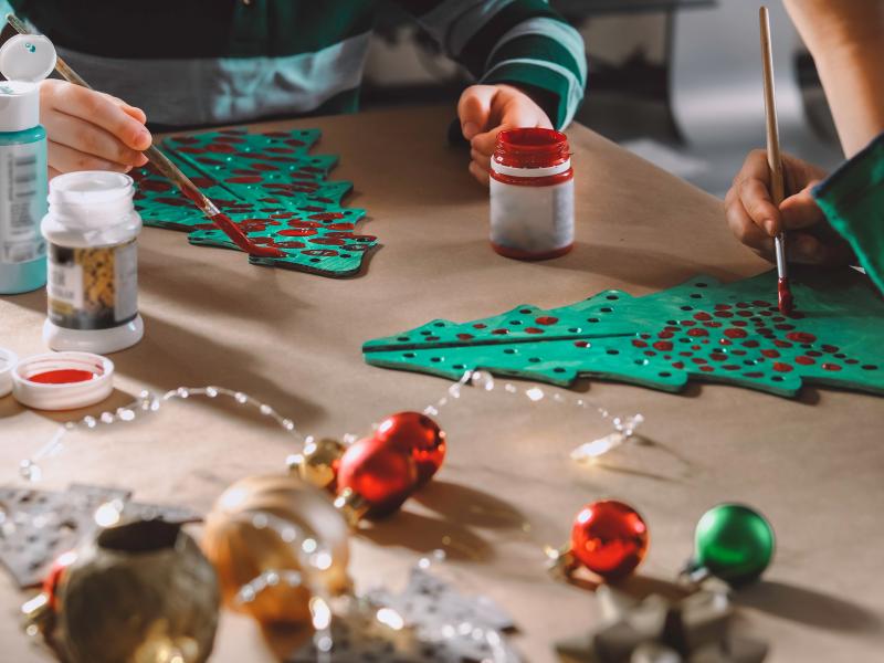 Sapin de Noël DIY en feutre
