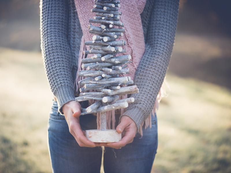 Sapin de Noël DIY en bois
