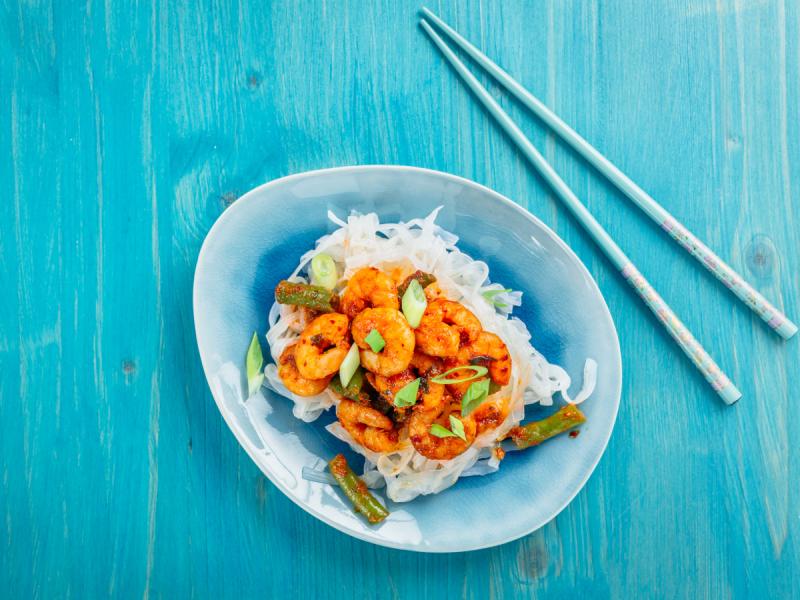 Recette de pâtes au konjac en forme