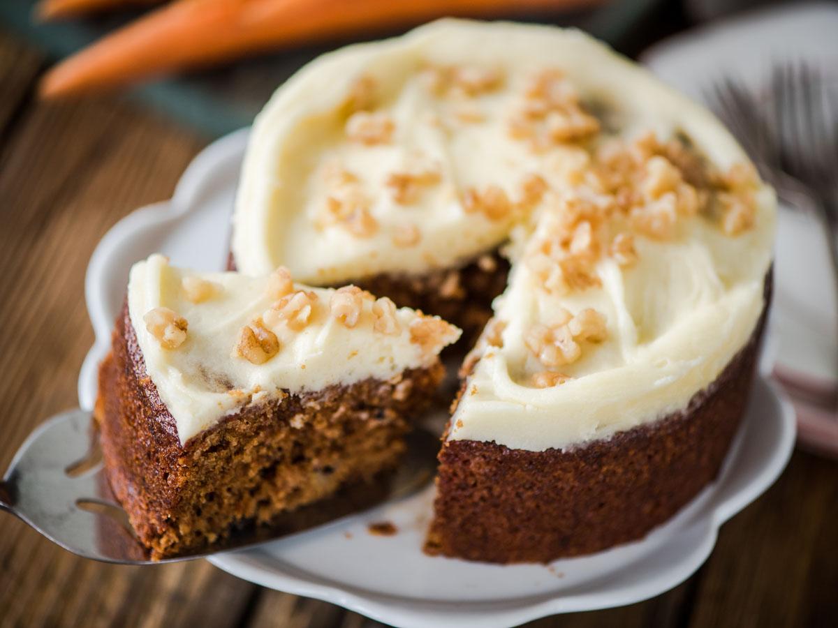 gâteau aux carottes céto et au cacao