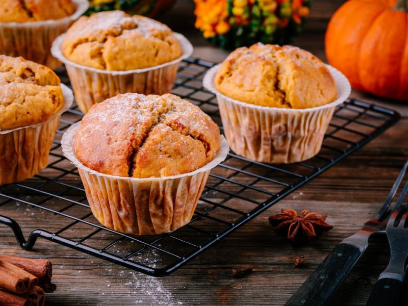 Muffins de citrouille sans gluten