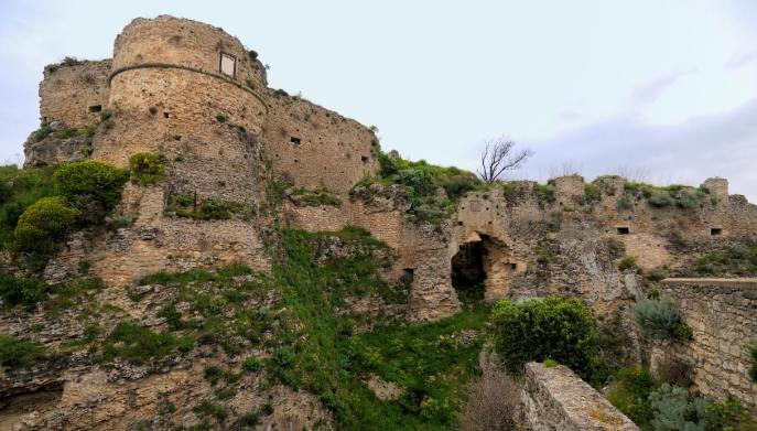 Le château vu d'en bas