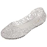 SUNAVY - Sandales féminines en gelée, avec motif en nid d'abeille d'abeille, plastique souple (EU35 - EU43)