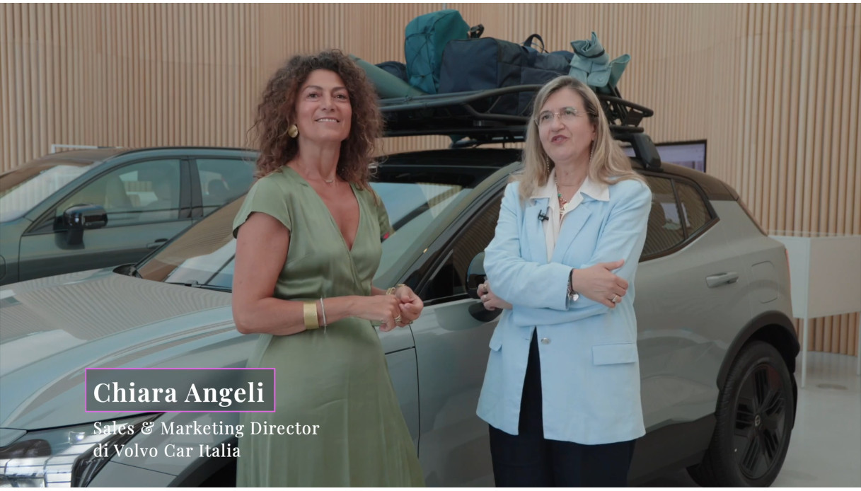 Chiara Angeli, directrice des ventes et marketing Volvo Car Italia