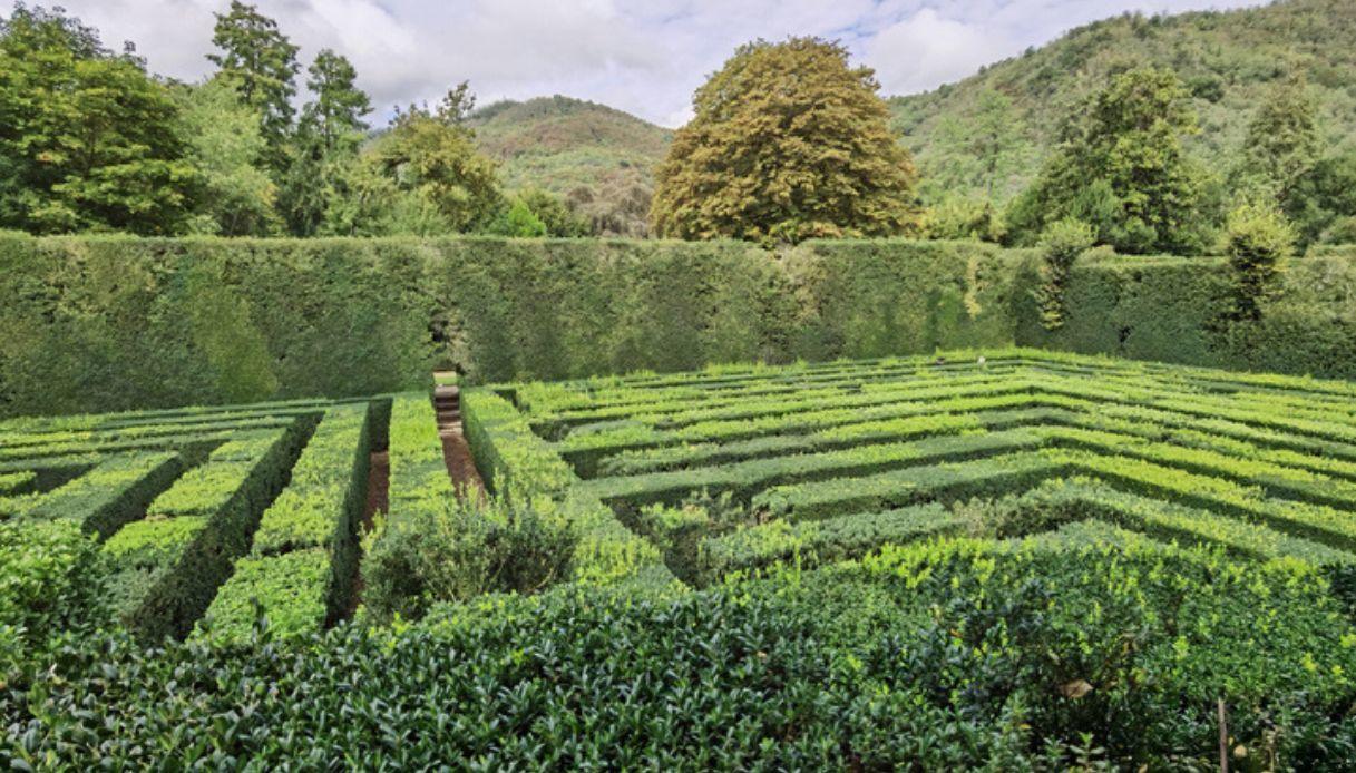 Le labyrinthe de Villa Barbarigo