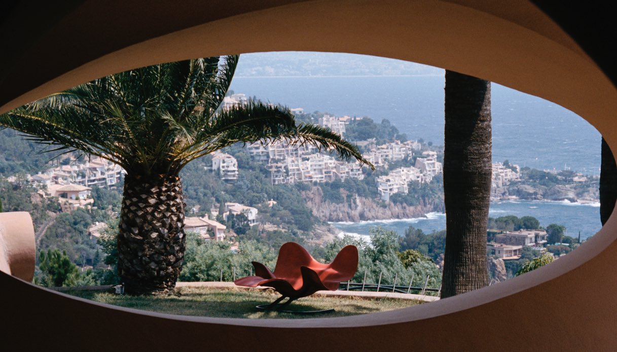 La vue avec les fenêtres elliptiques