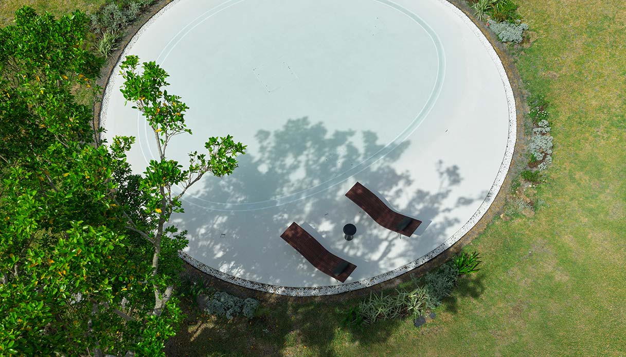 Villa Cour de Terre avec espace détente immergé dans le jardin