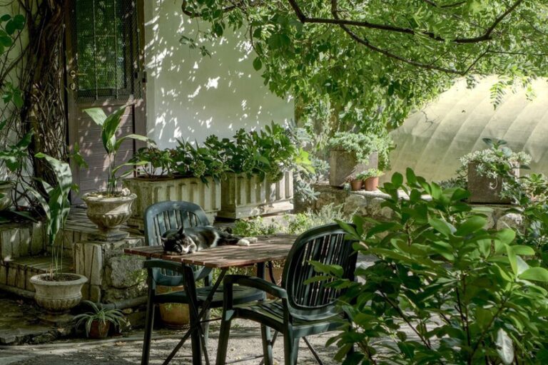 Jysk vend une lampe solaire parfaite pour une terrasse ou un jardin : elle ressemble à une pleine lune et s&rsquo;allume toute seule à la tombée de la nuit
