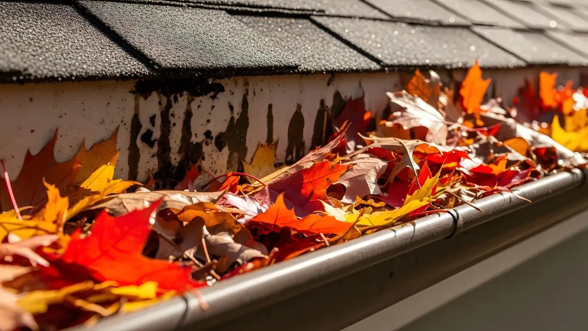 Vous avez des feuilles ? Voici comment nettoyer facilement vos gouttières
