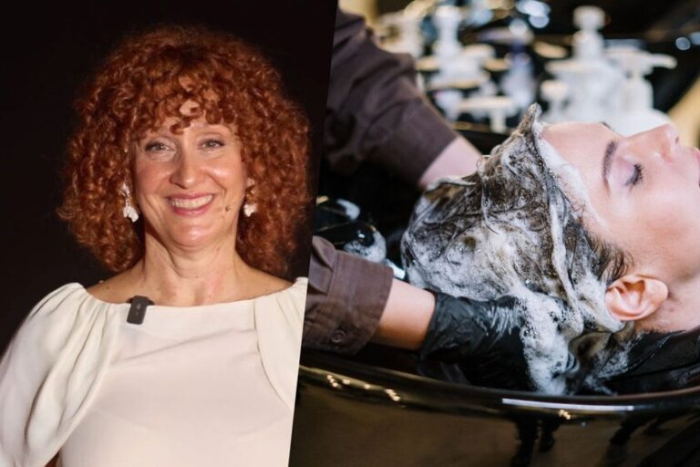 Conchi Arias, experte en boucles : "Pour laver les cheveux, nous allons ouvrir des sections et appliquer notre shampooing de manière linéaire."