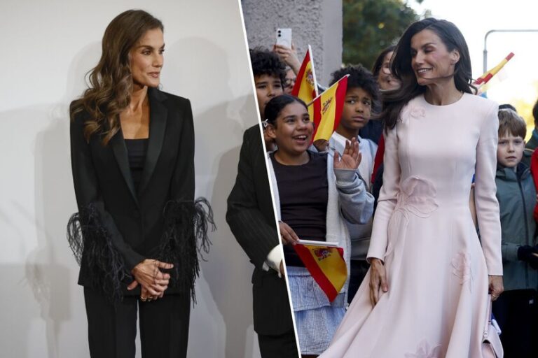 La reine Letizia donne la tendance avec des talons hauts élégants à porter avec des robes midi et des pantalons slim à l&rsquo;automne 2026